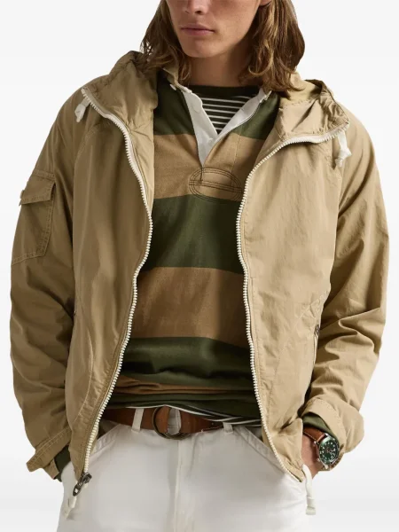 Căciulă Polo Ralph Lauren de catifea cord cu dungi de costum alb