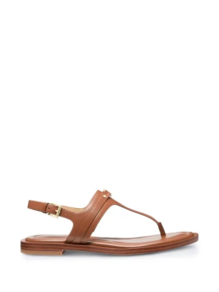 Sandale Michael Kors din piele cu bretele maro