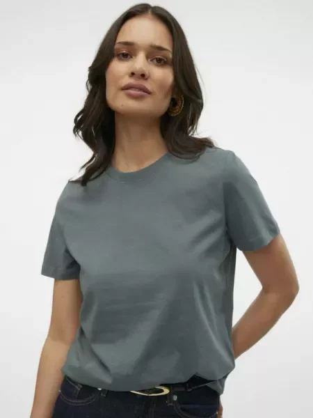Vero Moda Paulina T-shirt Green πράσινο