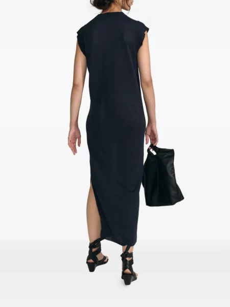 Rochie maxi Cortana tricotate albastru