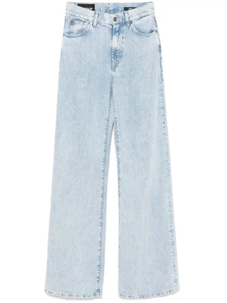 Jeansy Dondup z bursztynem niebieskie