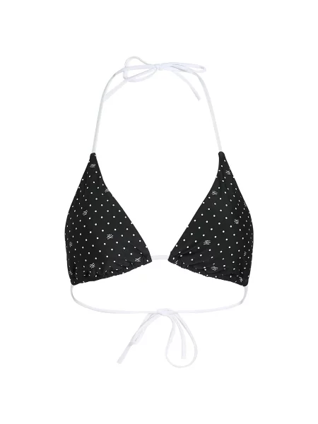 Karl Lagerfeld Sutien costum de baie negru alb