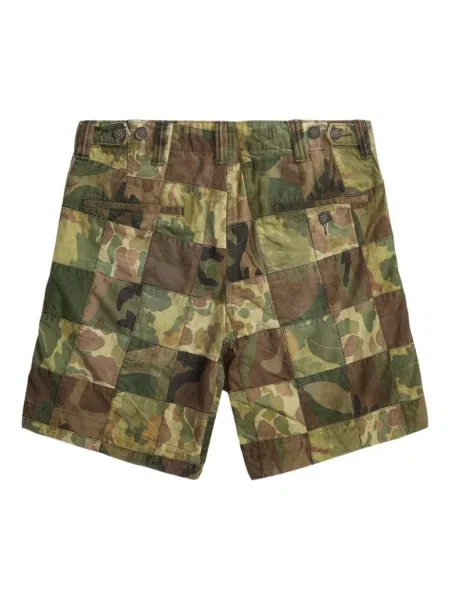 Kamufležinės šortai Ralph Lauren Rrl žalia