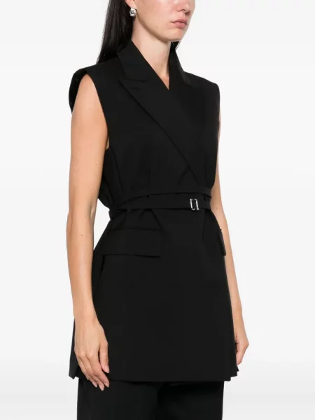 Cu centură sacou Sportmax negru