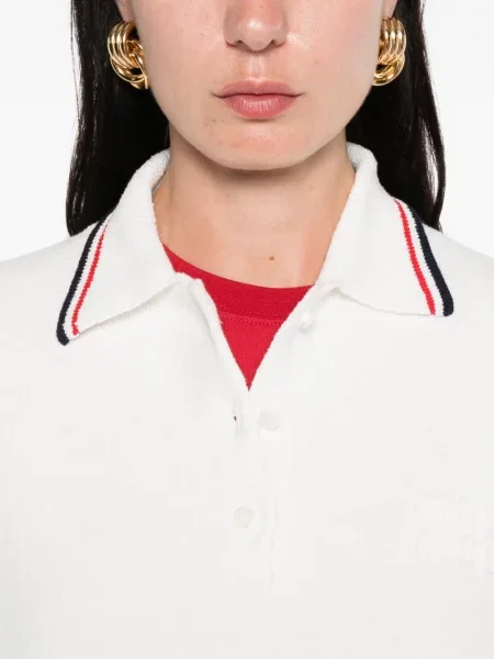 Polo Miu Miu cu dungi alb