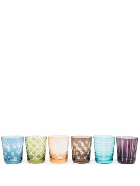 Ochelari de soare Polspotten cu imprimeu geometric verde
