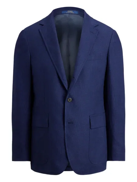 Șapcă Polo Ralph Lauren cu model herringbone din țesătură twill cu imagine albastru