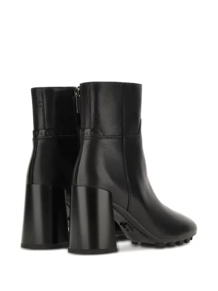 Botine Hogan din piele negru