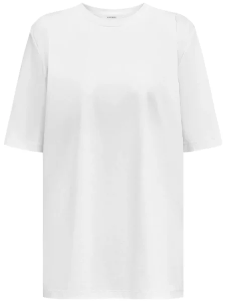 Tricou 12 Storeez cu decolteu rotund alb