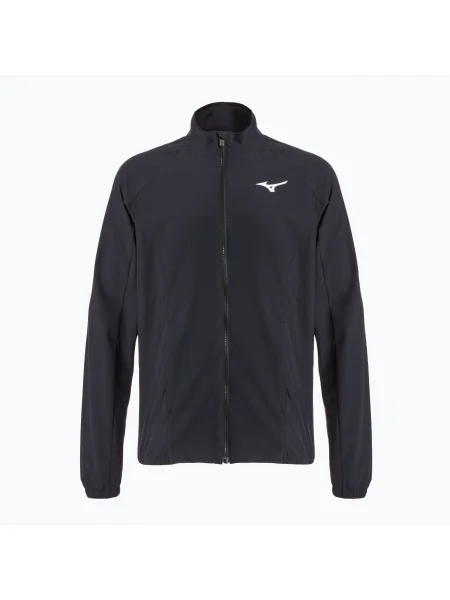 Мъжки суитшърт за тенис Mizuno Frontier Shadow black черно