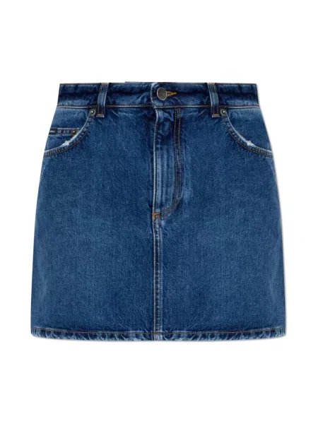 Spódnica jeansowa Dolce And Gabbana niebieska