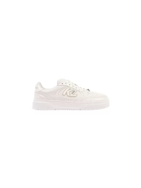 Sneakersy Karl Lagerfeld skórzane białe