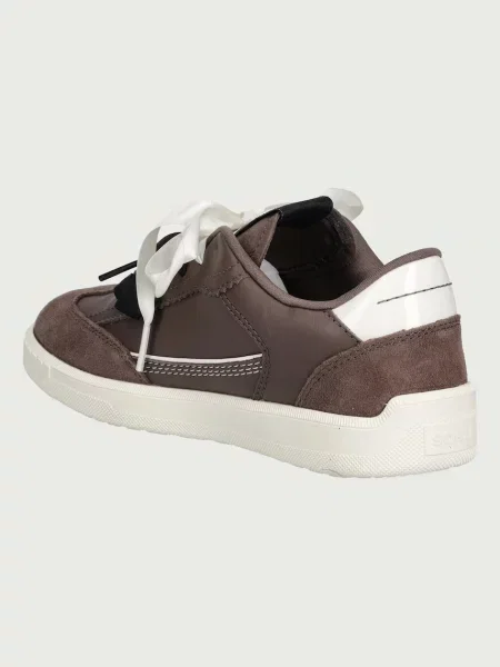 Bőr sneaker Sorel barna