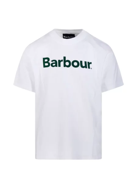Tricou Barbour alb