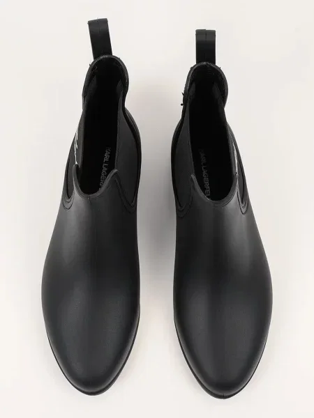 Резиновые сапоги Karl Lagerfeld черные