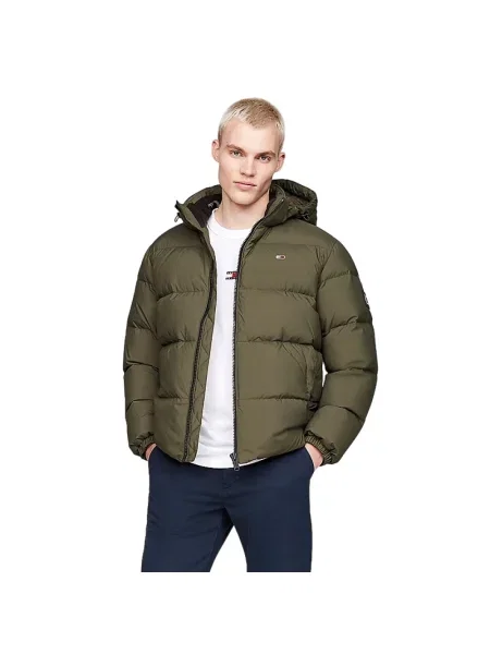 Kurtka jeansowa Tommy Jeans zielona