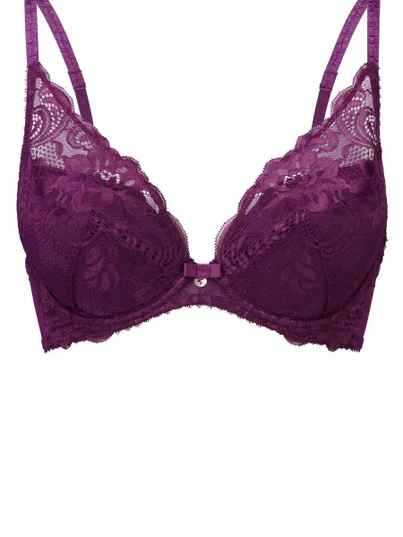 Бюстгальтер Gossard бордовый