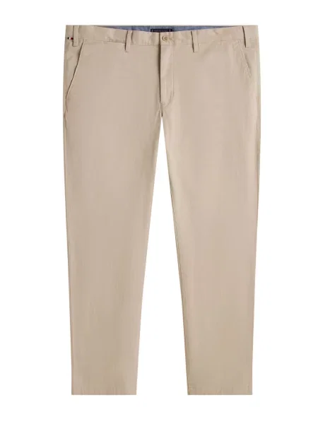 Tommy Hilfiger Big & Tall Pantaloni eleganți DENTON ESSENTIAL deschis maro
