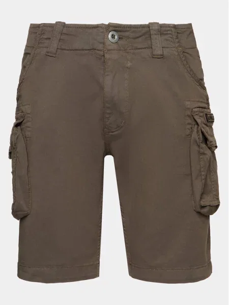 Alpha Industries szorty Crew szare