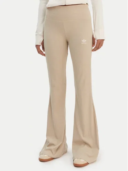 Adidas Pajkice Essentials Flared Leg bež