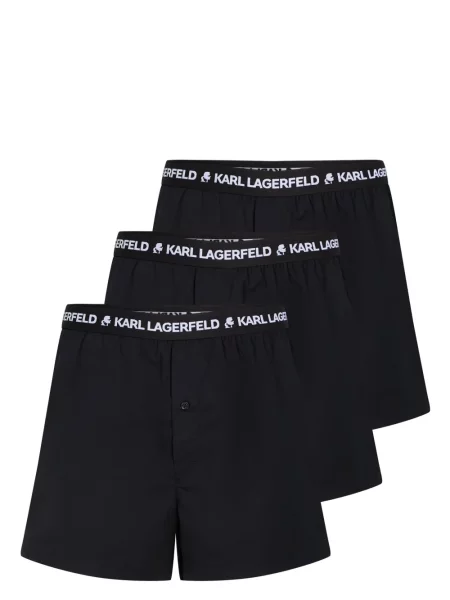 Pantaloni scurți Karl Lagerfeld negru