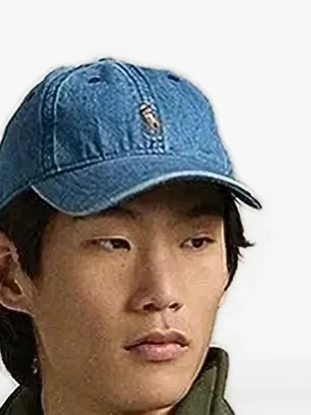 Μισό φερμουάρ sneakers Polo Ralph Lauren λευκό