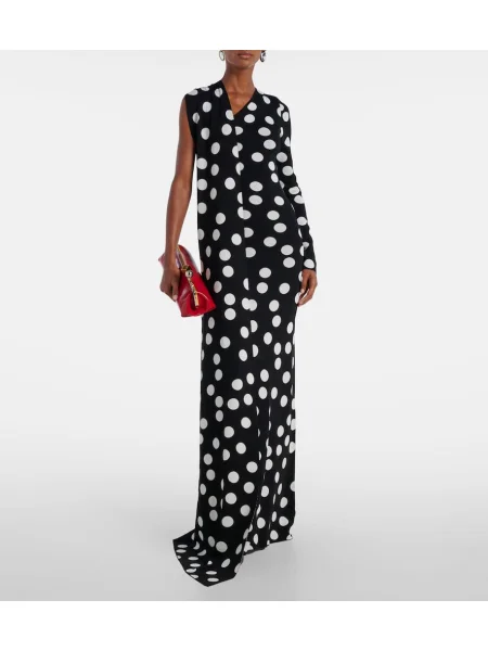 Rochie David Koma cu buline negru