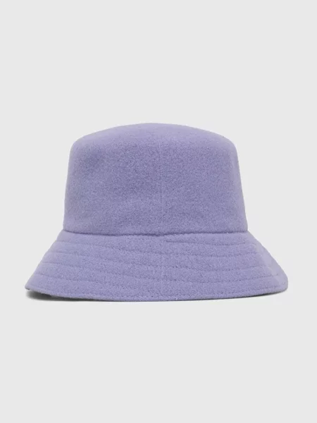 Μάλλινο καπέλο Kangol μοβ μωβ