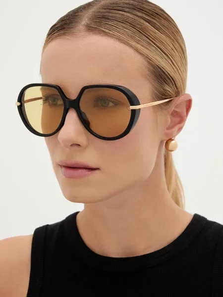 Bottega Veneta napszemüveg fekete