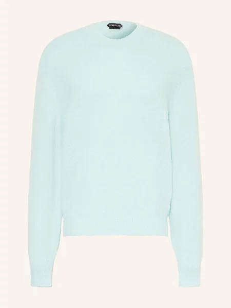 Tom Ford Sweter Z Alpaki blau