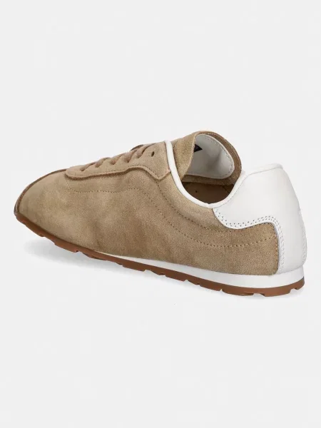 Tommy Hilfiger TH BELLA LOW RUNNER SUEDE sneakersy zamszowe beżowe