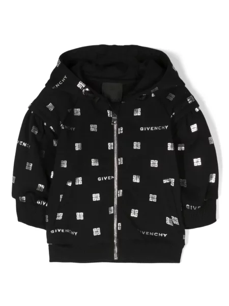Bluza z kapturem dziecięca Givenchy czarna