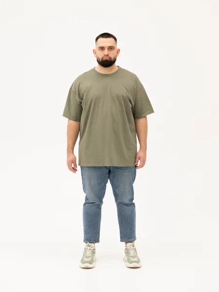 Футболки і поло Fruit of the loom ValueWeight оливковий