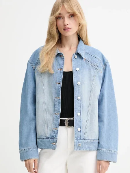 IRO geacă jeans de tranziție albastru