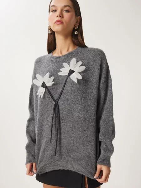 Pulover Happiness İstanbul alb