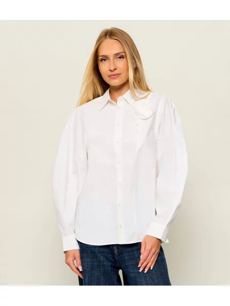 Rotate Cămașă | Oversize fit alb