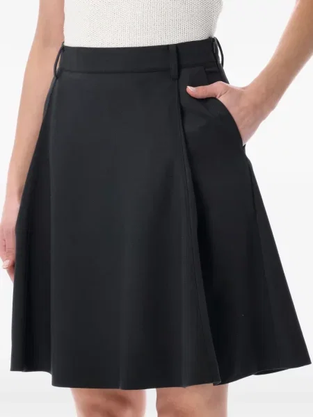 Fustă Low Classic clasică în linie A negru