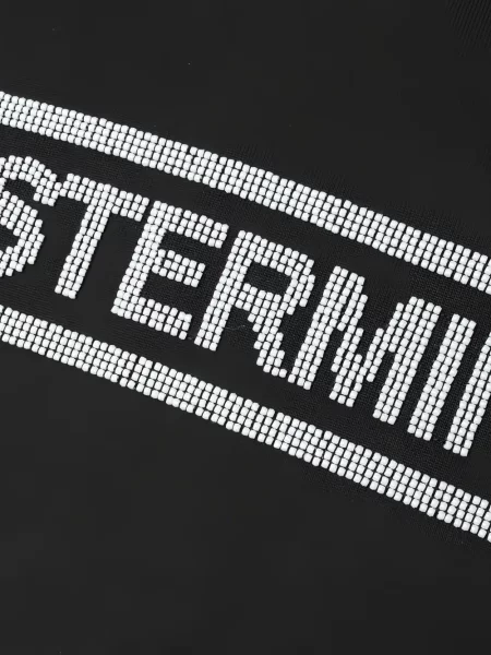 Суичър с качулка Mastermind World мъниста черно