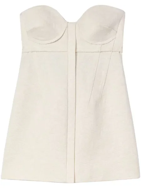 Sutien Proenza Schouler din jacard