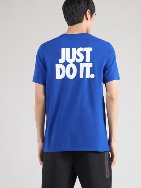 Nike Sportswear Tričko STD JDI modrá biela