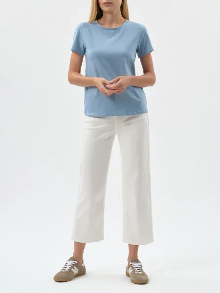 Футболка Weekend Max Mara блакитна