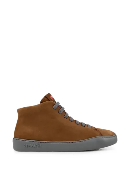 Sneakerși Camper din nubuc maro