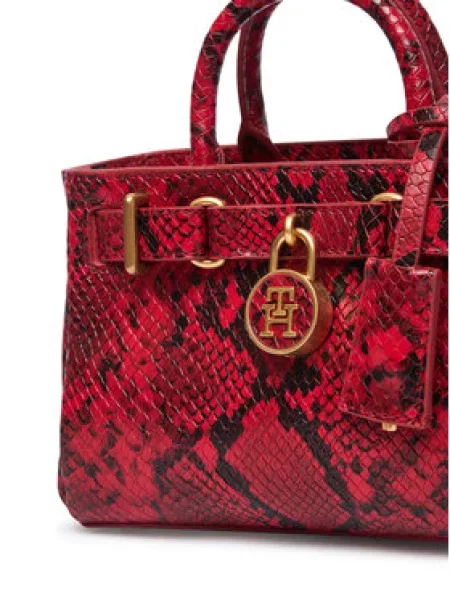 Tommy Hilfiger shopper torba ženska kožna crvena