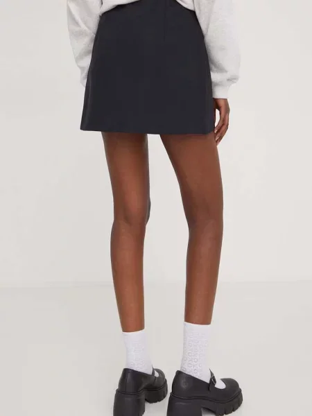 Sukně Abercrombie & Fitch mini černá