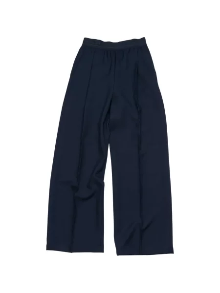 Pantaloni Stockholm Surfboard Club cu autograf albastru