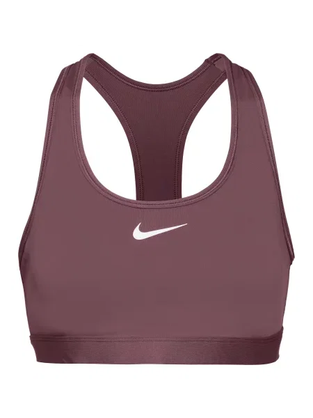 NIKE Sutien sport SWOOSH roşu închis