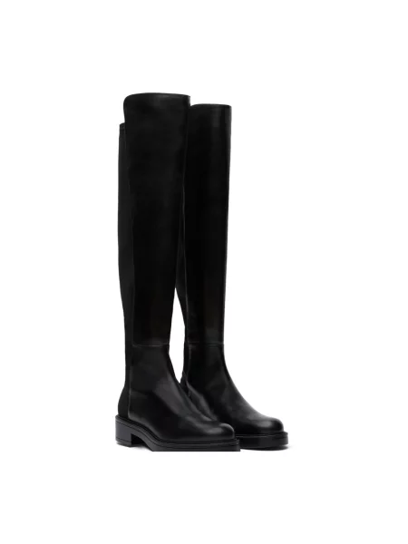 Muszkieterki Stuart Weitzman czarne