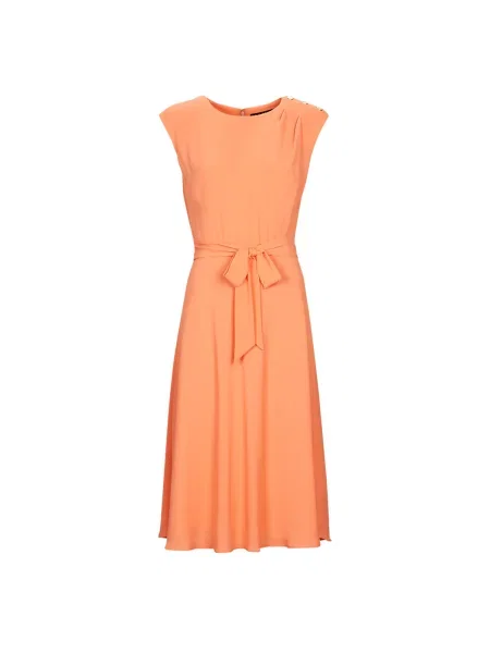 Šaty Lauren Ralph Lauren oranžová