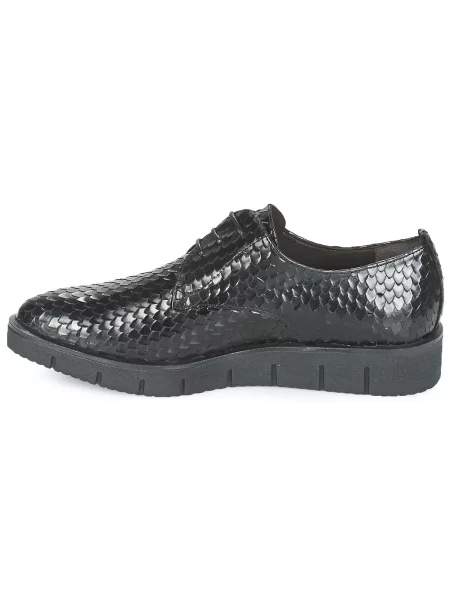 Pantofi derby Perlato negru
