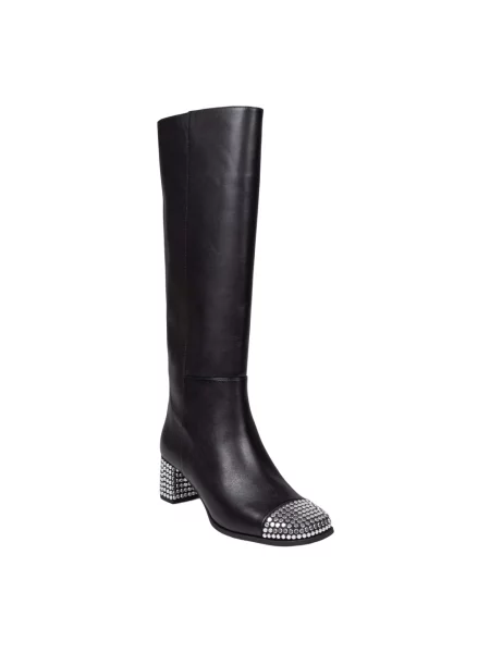 Botki Michael Kors skórzane czarne